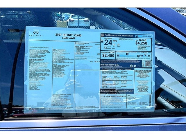 2027 INFINITI QX60 Luxe AWD