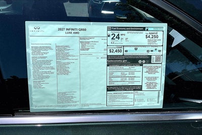 2027 INFINITI QX60 Luxe AWD