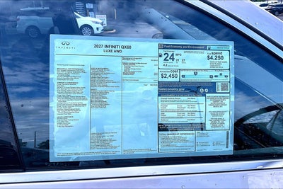 2027 INFINITI QX60 Luxe AWD