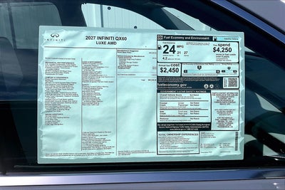 2027 INFINITI QX60 Luxe AWD