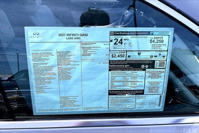 2027 INFINITI QX60 Luxe AWD