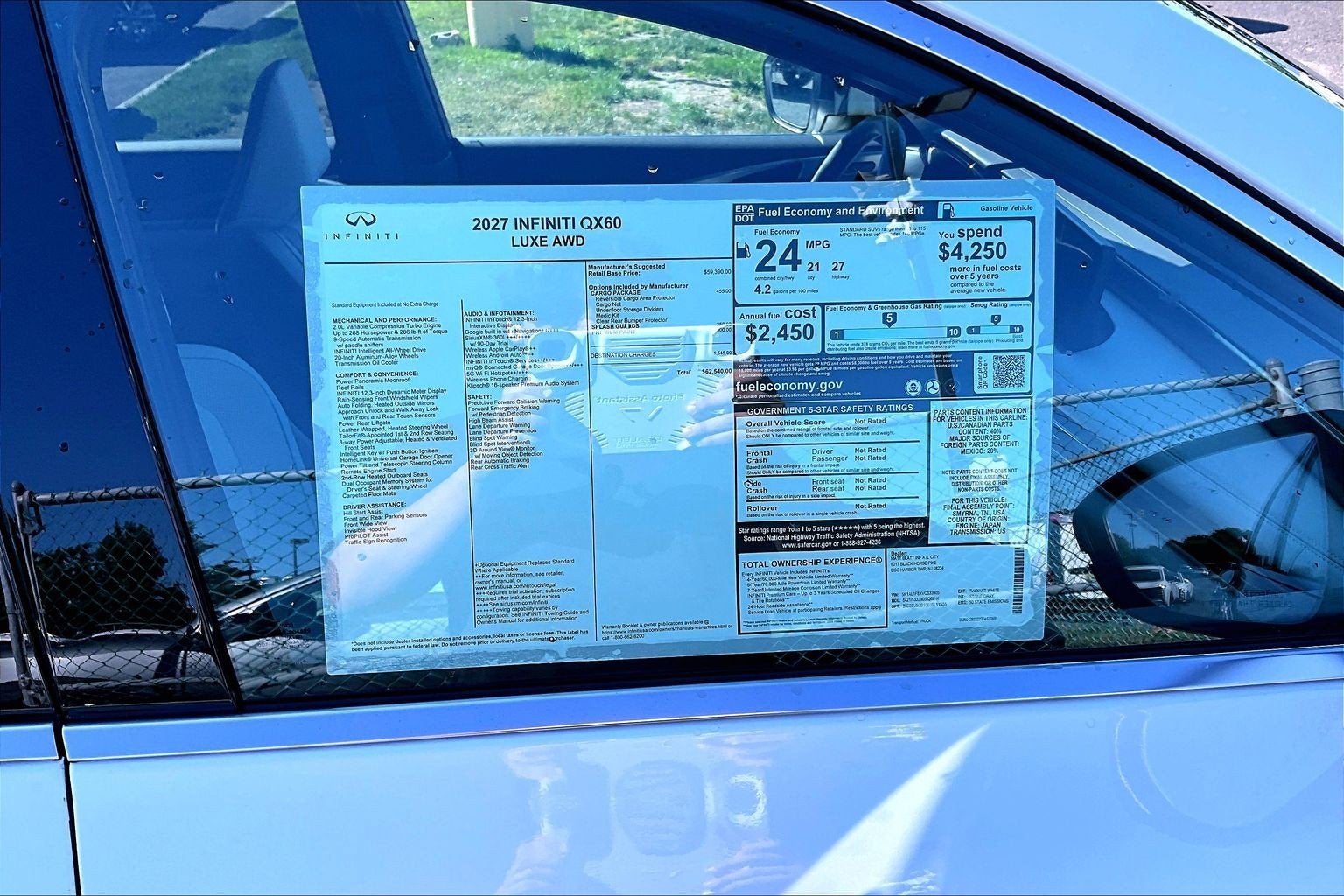 2027 INFINITI QX60 Luxe AWD
