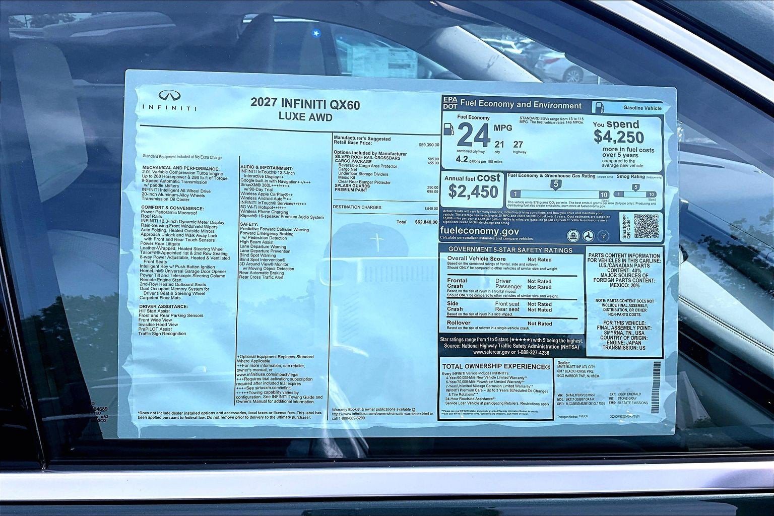 2027 INFINITI QX60 Luxe AWD