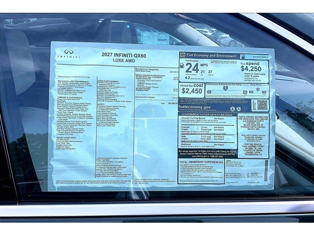 2027 INFINITI QX60 Luxe AWD