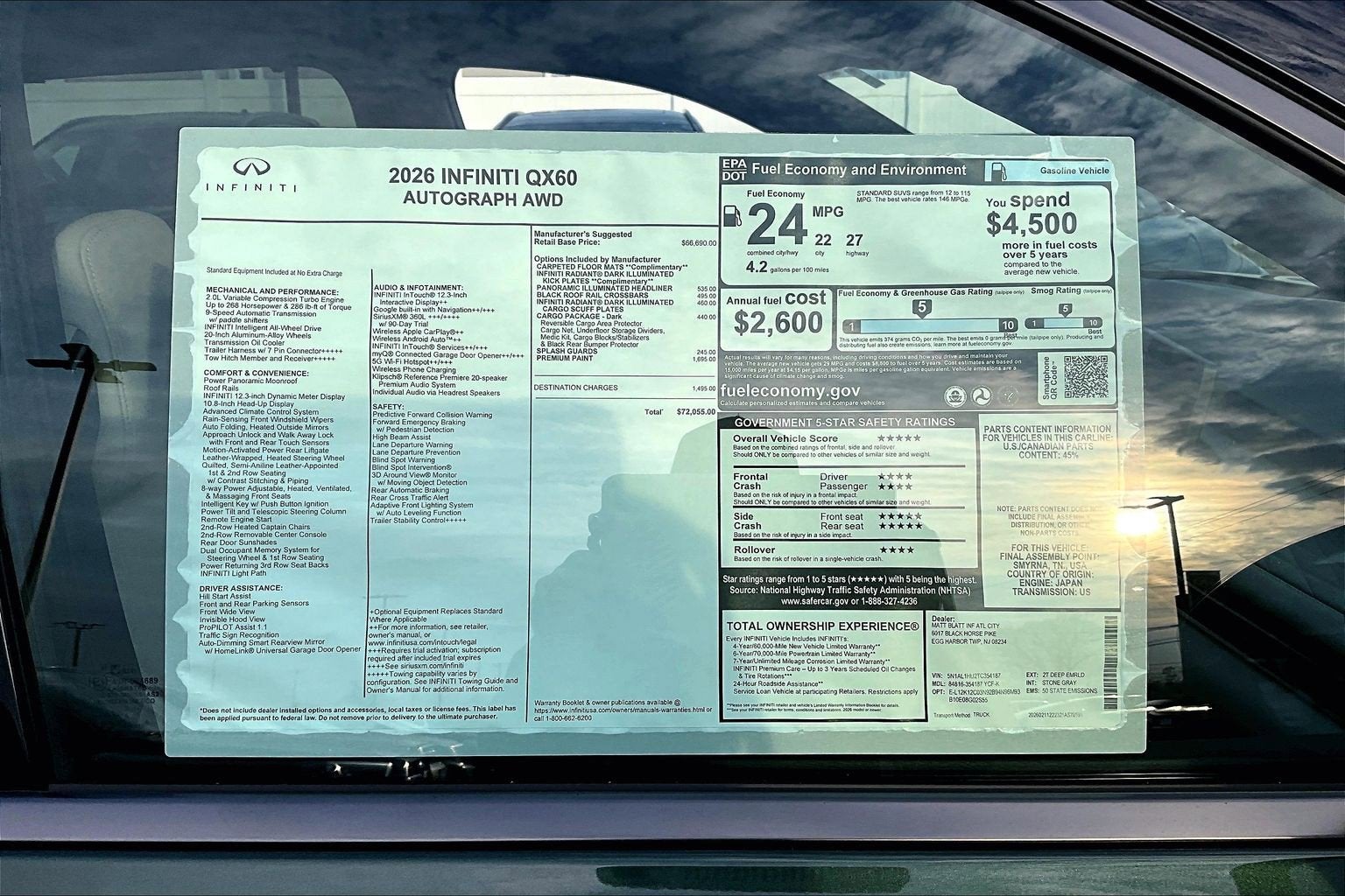 2026 INFINITI QX60 Autograph AWD