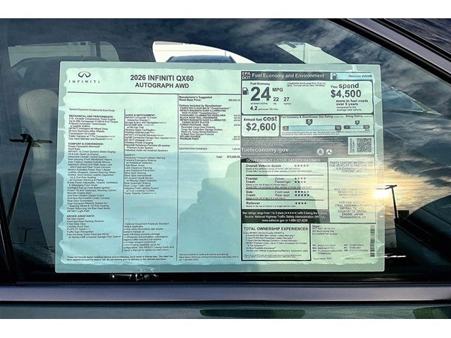 2026 INFINITI QX60 Autograph AWD