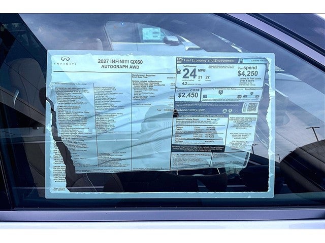 2027 INFINITI QX60 Autograph AWD