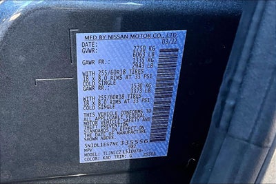 2022 INFINITI QX60 PURE AWD