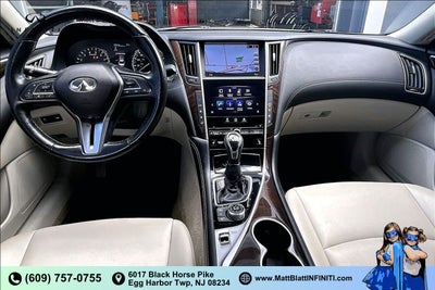 2019 INFINITI Q50 LUXE AWD