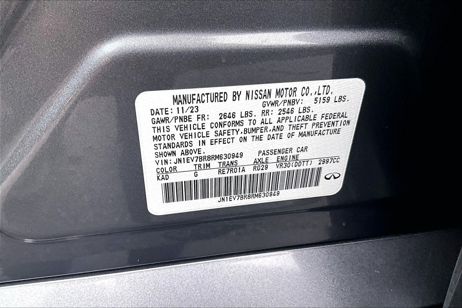 2024 INFINITI Q50 LUXE AWD