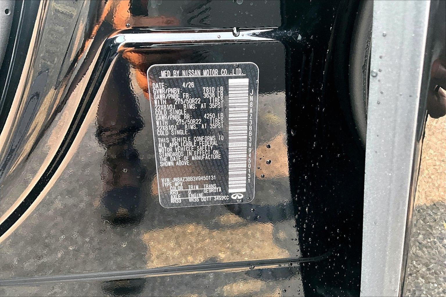 2027 INFINITI QX80 Luxe 4WD