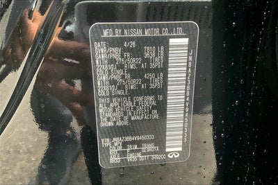 2027 INFINITI QX80 Luxe 4WD