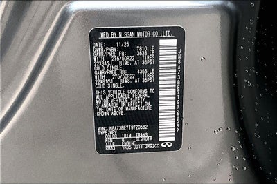 2026 INFINITI QX80 Luxe 4WD