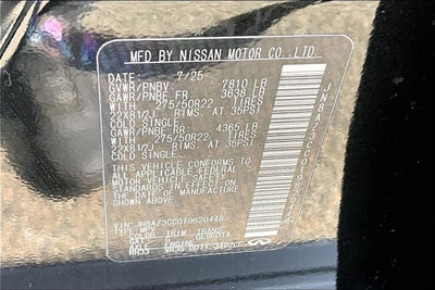 2026 INFINITI QX80 Autograph 4WD