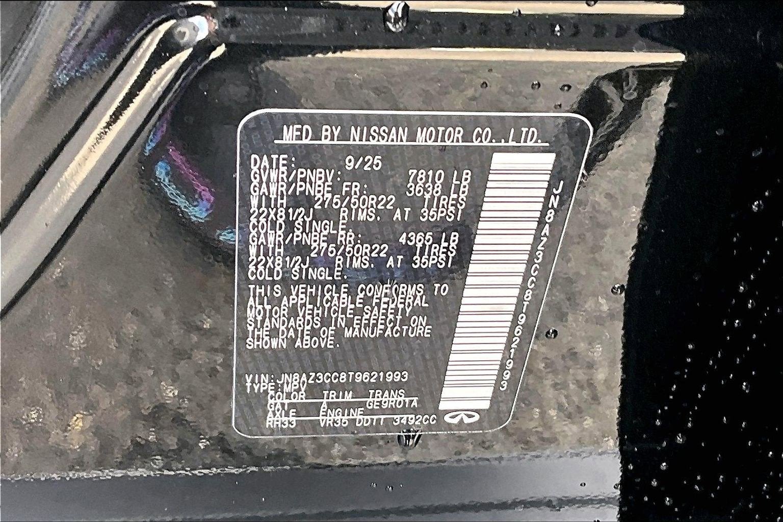 2026 INFINITI QX80 Autograph 4WD