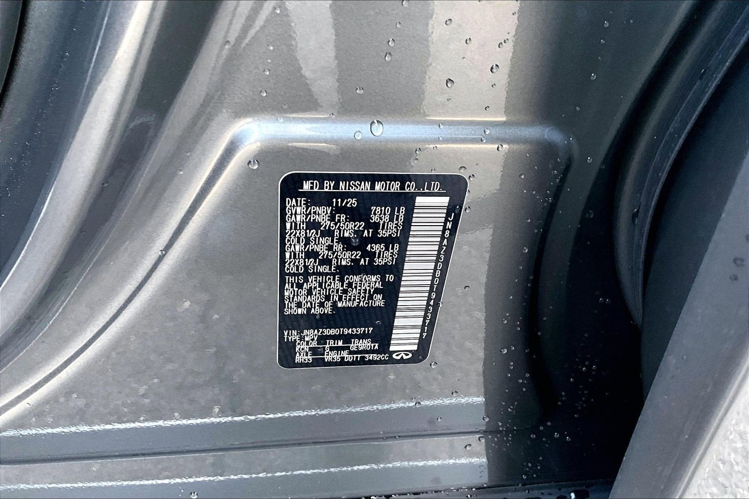 2026 INFINITI QX80 Sport 4WD