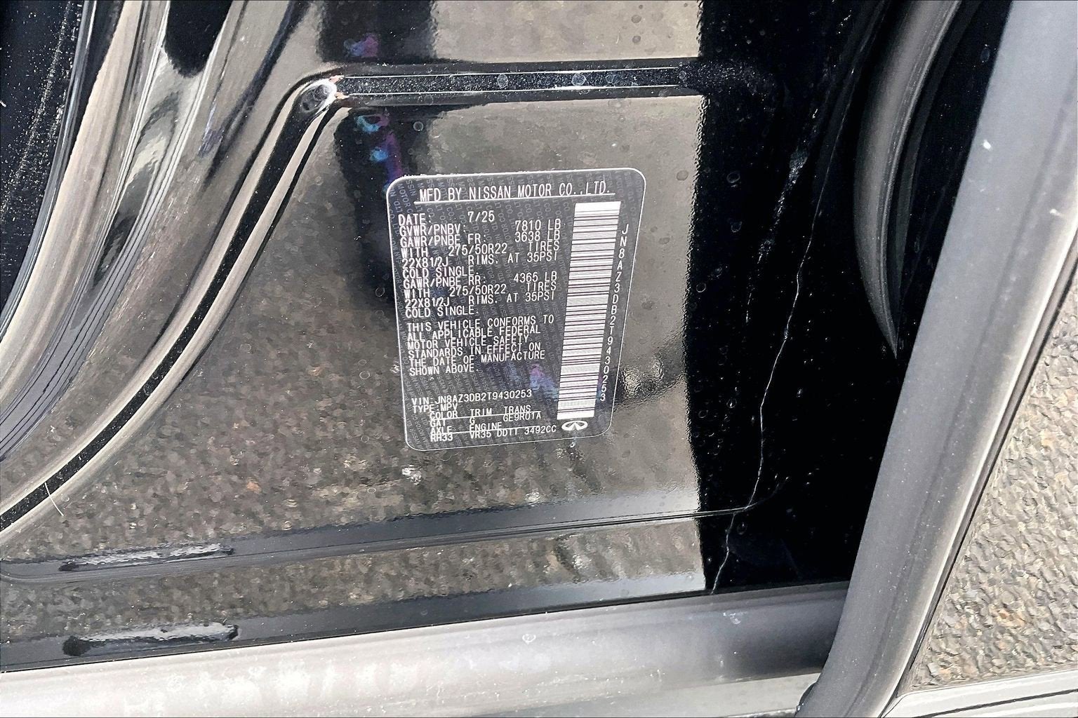 2026 INFINITI QX80 Sport 4WD