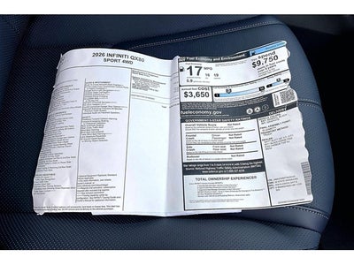 2026 INFINITI QX80 Sport 4WD