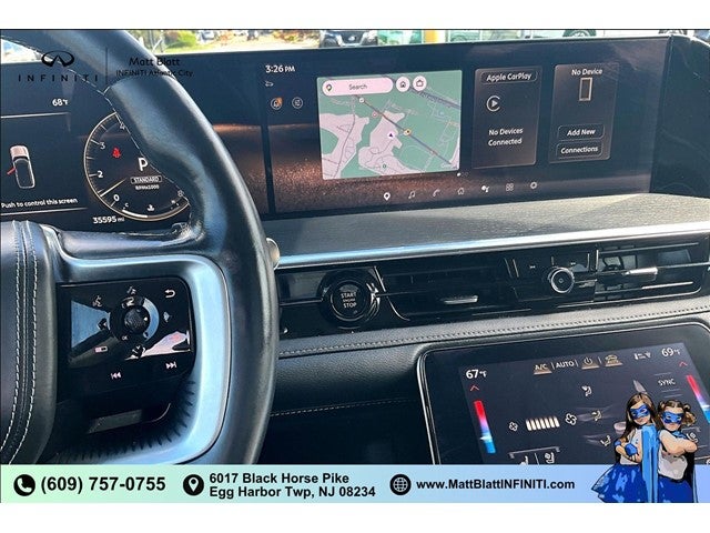 2025 INFINITI QX80 Sensory 4WD