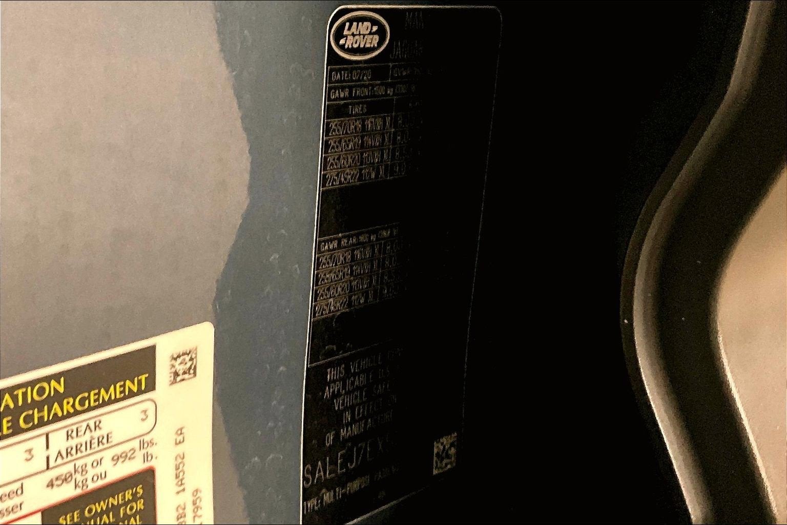 2020 Land Rover Defender S