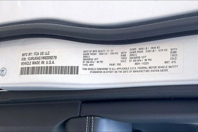 2021 Jeep Grand Cherokee L Altitude