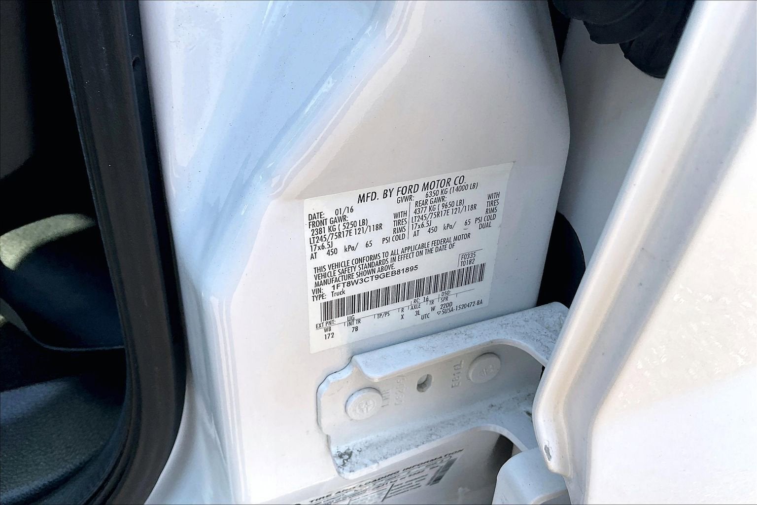 2016 Ford Super Duty F-350 DRW XLT