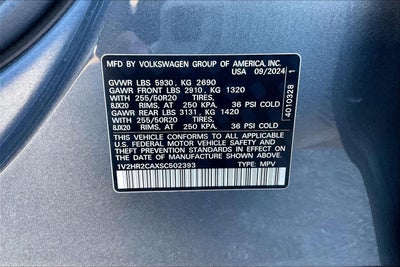 2025 Volkswagen Atlas 2.0T SE w/Technology