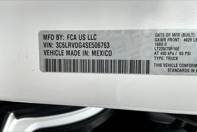 2025 RAM ProMaster Cargo Van Tradesman