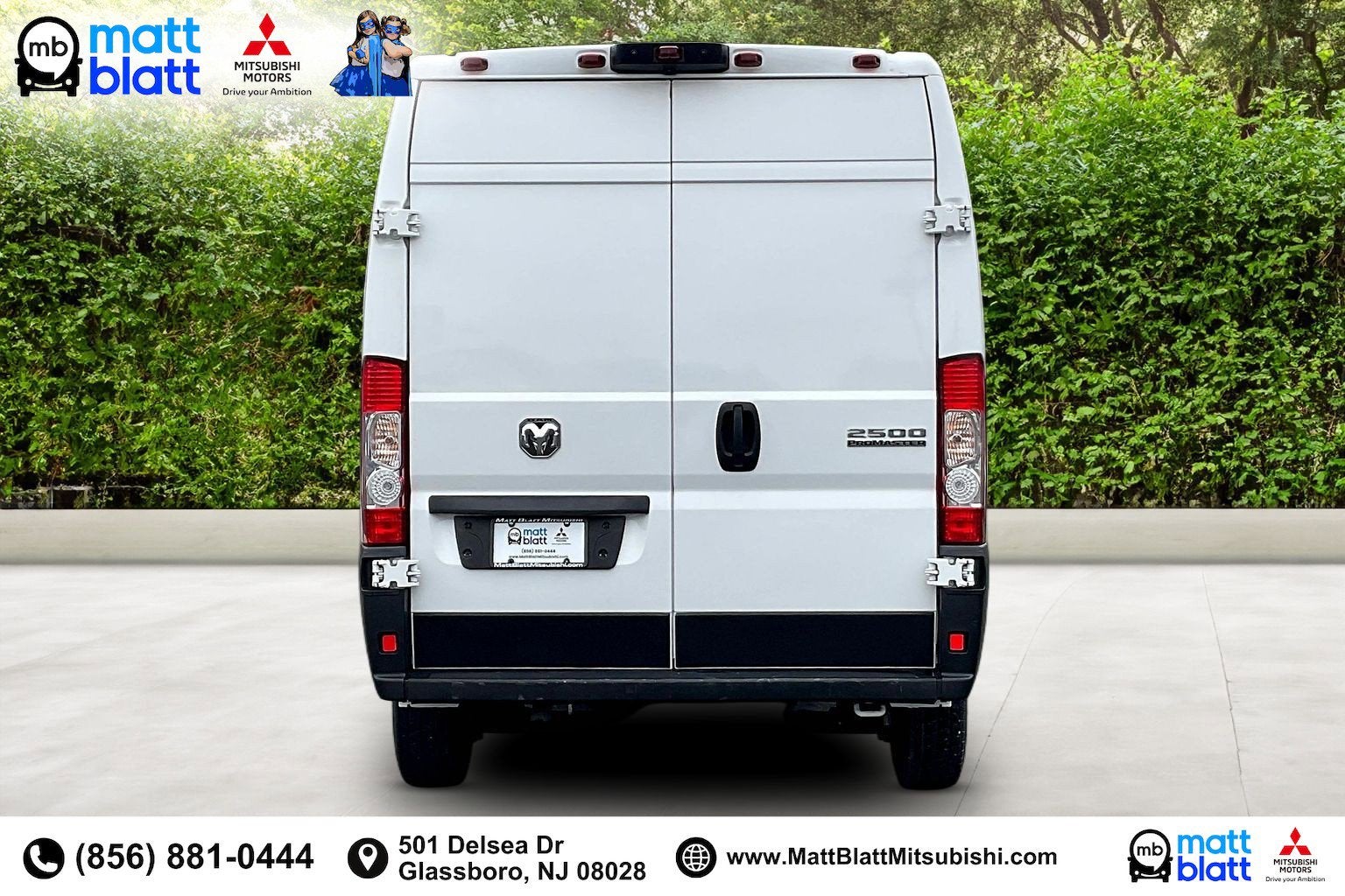 2025 RAM ProMaster Cargo Van Tradesman