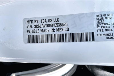 2023 RAM ProMaster Cargo Van High Roof