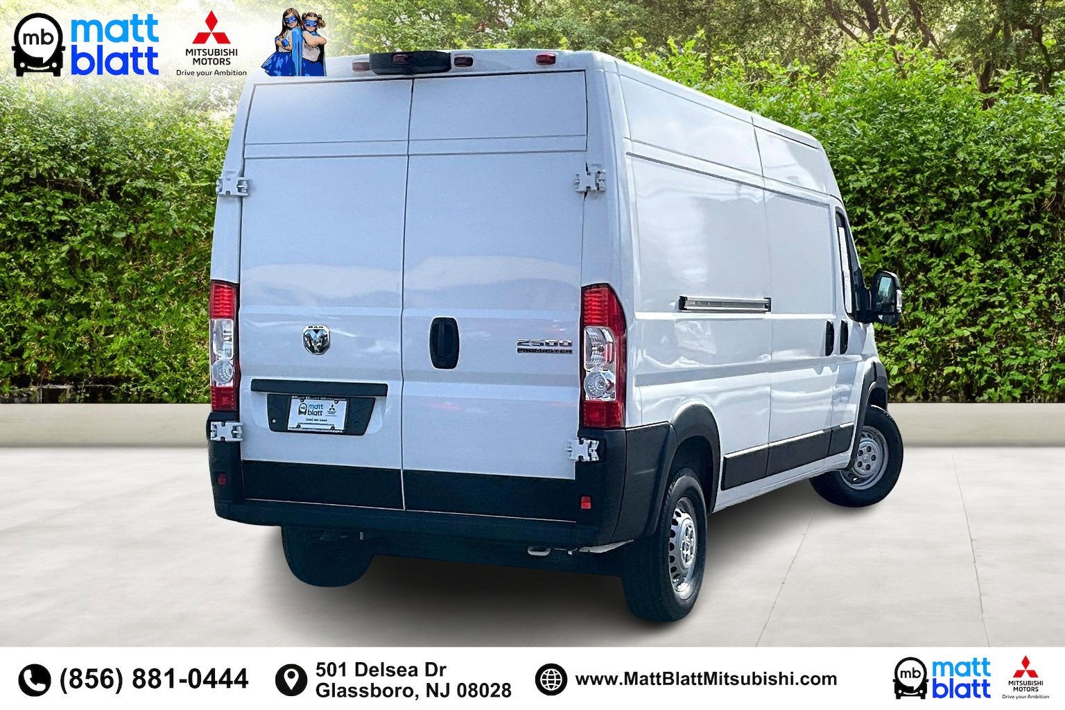 2025 RAM ProMaster Cargo Van Tradesman