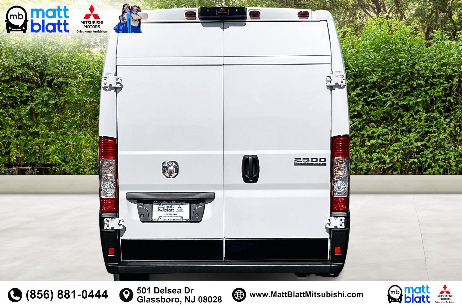 2025 RAM ProMaster Cargo Van Tradesman