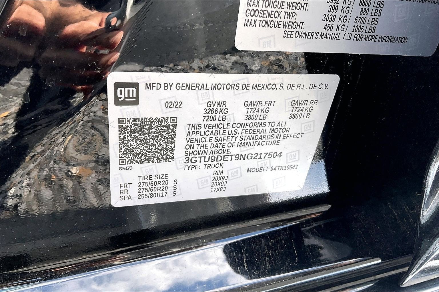 2022 GMC Sierra 1500 Limited SLT