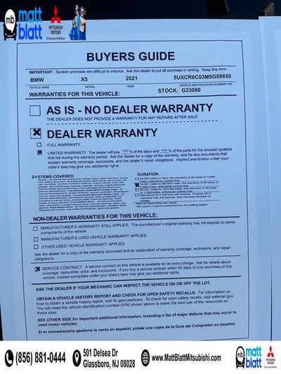 2021 BMW X5 xDrive40i