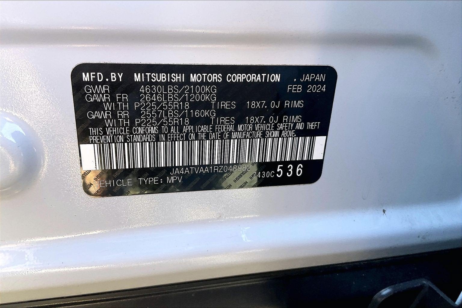 2024 Mitsubishi Eclipse Cross Black Edition S-AWC