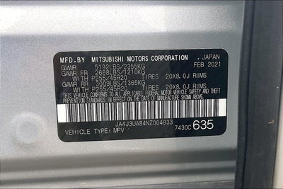 2022 Mitsubishi Outlander SE