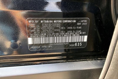 2022 Mitsubishi Outlander SEL