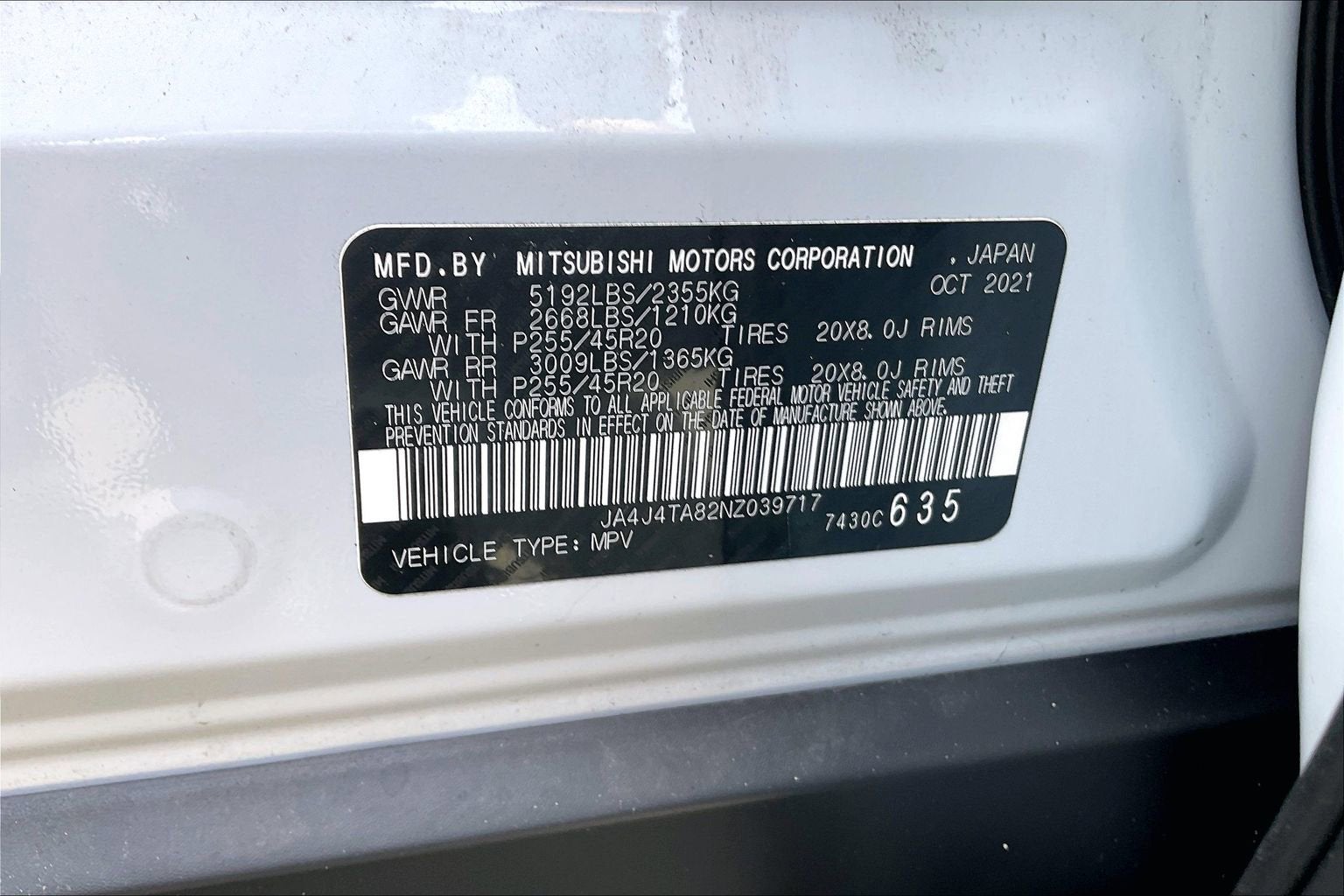 2022 Mitsubishi Outlander ES