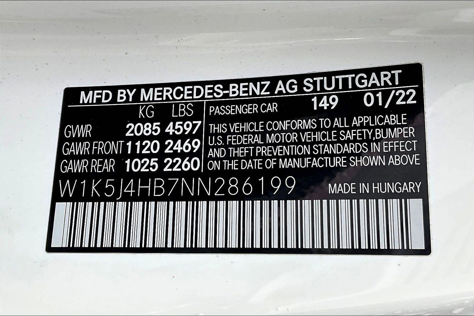 2022 Mercedes-Benz CLA CLA 250