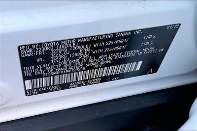 2022 Toyota RAV4 Hybrid XLE