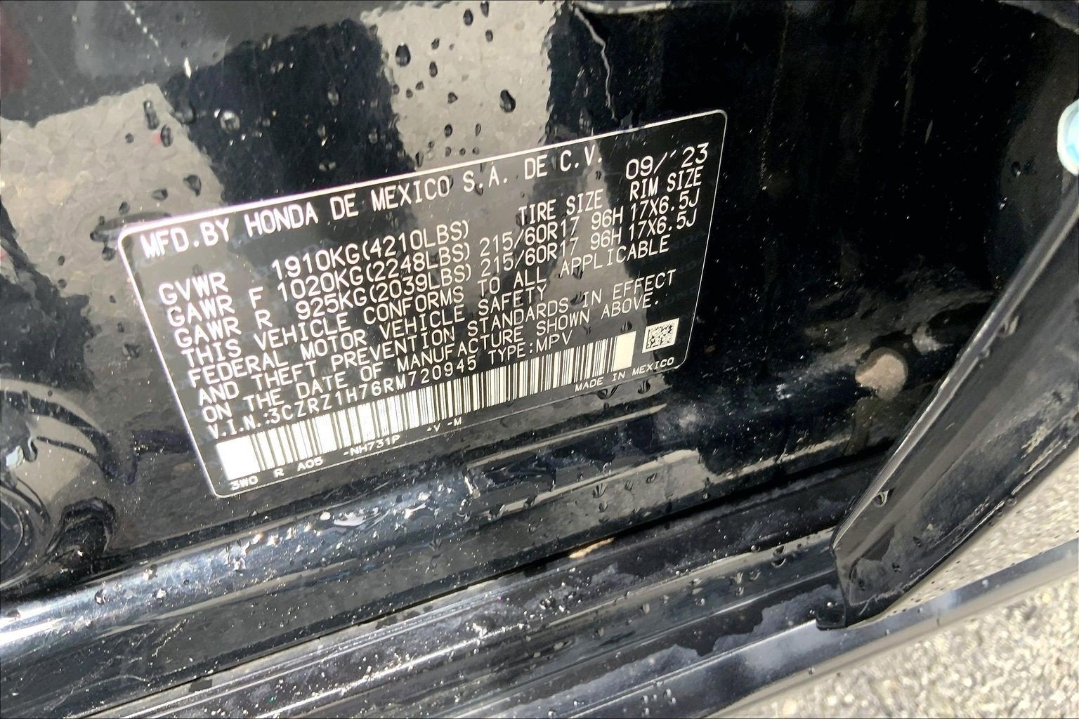2024 Honda HR-V EX-L
