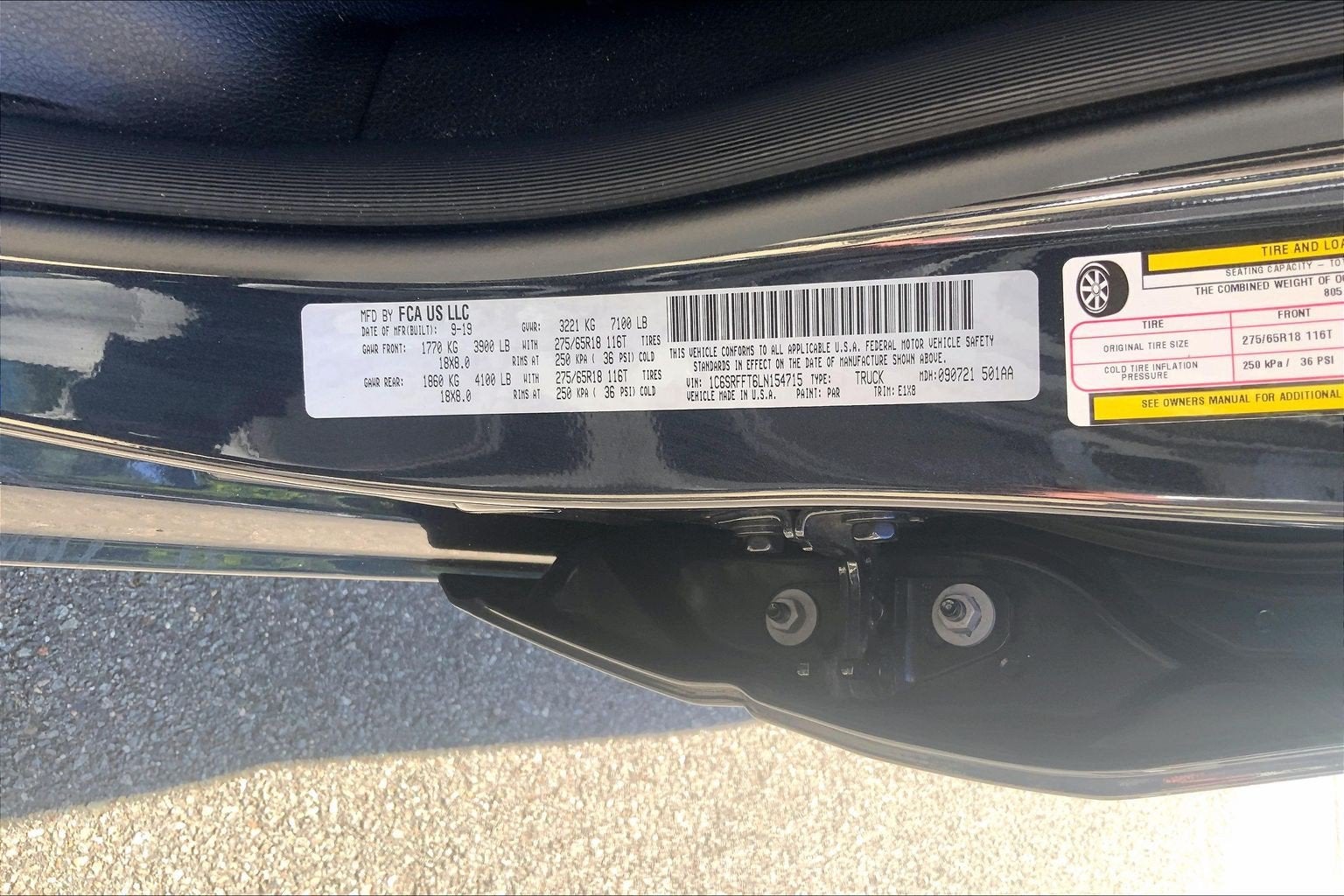 2020 RAM 1500 Big Horn