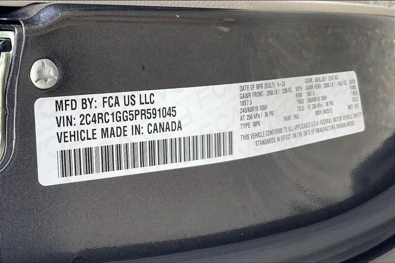 2023 Chrysler Pacifica Limited