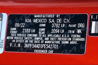 2023 Kia Forte GT-Line