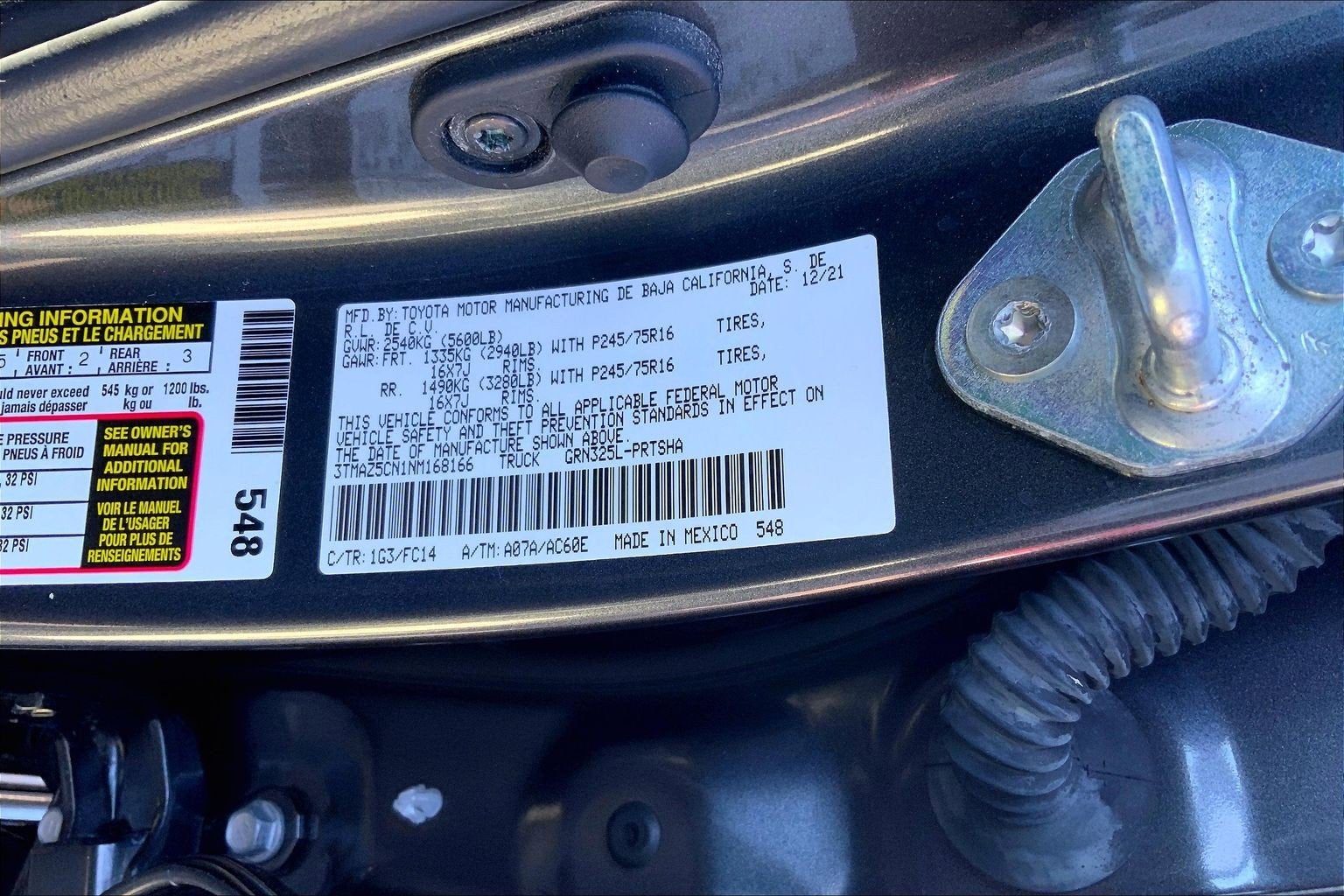 2022 Toyota Tacoma 2WD SR5