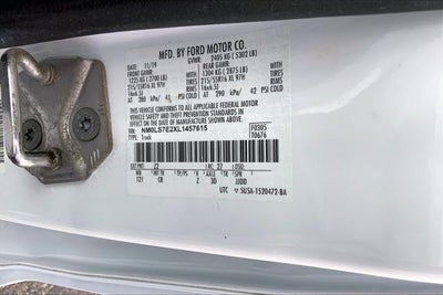 2020 Ford Transit Connect Van XL