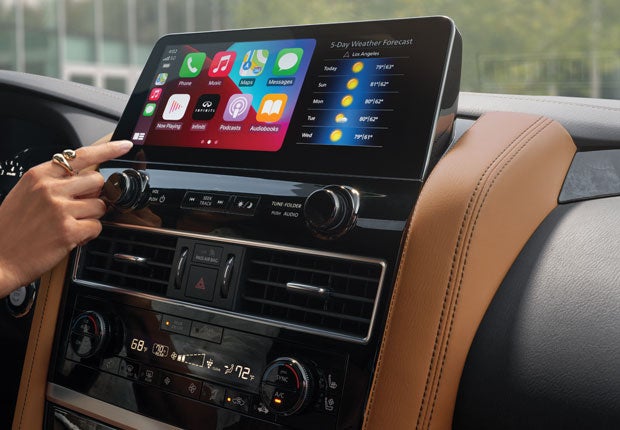 2024 INFINITI QX80 Key Features - WIRELESS APPLE CARPLAY® INTEGRATION | Matt Blatt INFINITI Atlantic City in Egg Harbor Township NJ